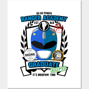 Blue Ranger Academy Posters and Art